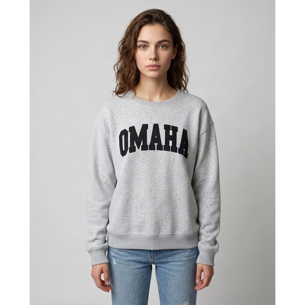 NWT Omaha Collegiate Unisex Sweater from New York Popular & Co.